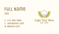 Pastry Chef Hat Business Card Image Preview