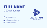 House Media Player Business Card Design