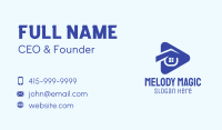 House Media Player Business Card Image Preview