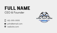 House Roofing Hammer Business Card Image Preview