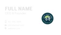 Outdoor Mountain Hike Business Card Image Preview