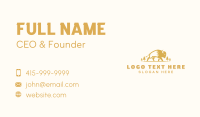 Wild Buffalo Bison Business Card Image Preview