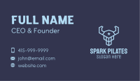 Star Viking Helmet Business Card Image Preview