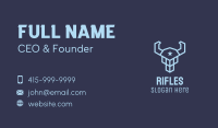 Star Viking Helmet Business Card Image Preview