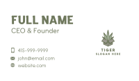 Marijuana Leaf Box Business Card Image Preview