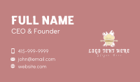 Toque Rolling Pin Chef Business Card Design