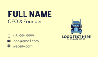 Heavy Duty Shipping Truck Business Card Image Preview