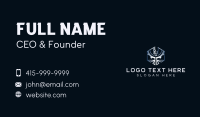 Metalwork Laser Fabrication Business Card Design