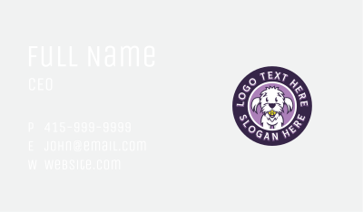 Dog Puppy Pet Business Card Image Preview