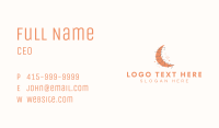 Crescent Moon Vine Business Card Image Preview