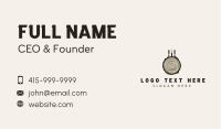 Lumber Wood Carving Tools Business Card Image Preview