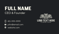 Freight Cargo Trucks Business Card Preview