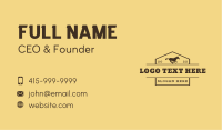 Western Rodeo Business Business Card Design