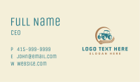 Wheat Farm Tractor Business Card Image Preview