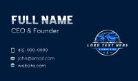 Automotive Hatchback Vehicle Business Card Preview