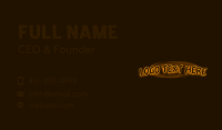 Graffiti Wall Paint Wordmark Business Card Image Preview