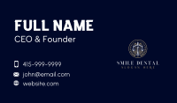 Lawyer Scale Justice Business Card Image Preview