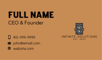 Classic Film Camera  Business Card Image Preview
