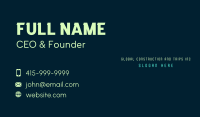 Digital Pixel Wordmark   Business Card Image Preview