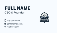 Mountaineer Outdoor Shield Business Card Image Preview