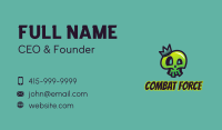 Skull King Graffiti  Business Card Image Preview