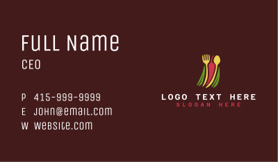Chili Kitchen Tools Business Card Image Preview