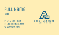 Professional Letter A Symbol Business Card Image Preview