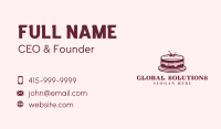 Sweet Cake Bakery Business Card Image Preview