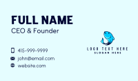 Marine Fish Hook Business Card Design