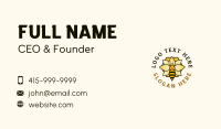 Honey Bee Apiary Business Card Design