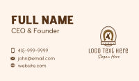 Horseshoe Bottle Badge Business Card Image Preview