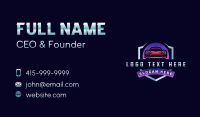 Automobile Detailing Garage Business Card Preview