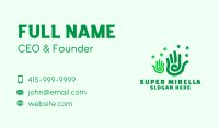 Green Hands Gardening Business Card Image Preview