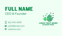 Green Hands Gardening Business Card Image Preview