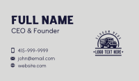 Trucking Cargo Vehicle Business Card Design