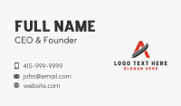 Consulting Firm Letter A Business Card Image Preview