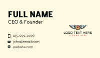 Wing Box Logistic Business Card Image Preview
