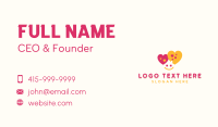 Heart Smile Preschool Business Card Design