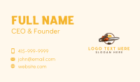 Chainsaw Woodwork Carpentry Business Card Image Preview