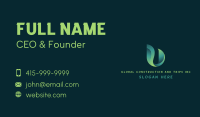 Natural Wellness Spa Business Card Image Preview