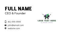 Paintball Gun Shooting Business Card Preview