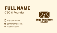 Pencil Mail Envelope Business Card Image Preview