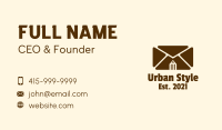 Pencil Mail Envelope Business Card Image Preview