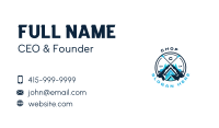 Pressure Washer Cleaning Housekeeping Business Card Design
