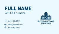 Tower Building Warehouse Business Card Image Preview