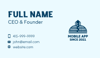 Tower Building Warehouse Business Card Image Preview