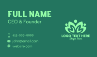Green Eco Community Business Card Image Preview