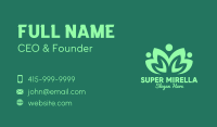 Green Eco Community Business Card Image Preview