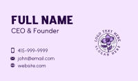 Orchid Flower Garden Business Card Preview