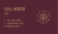 Yoga Spa Wellness Business Card Image Preview